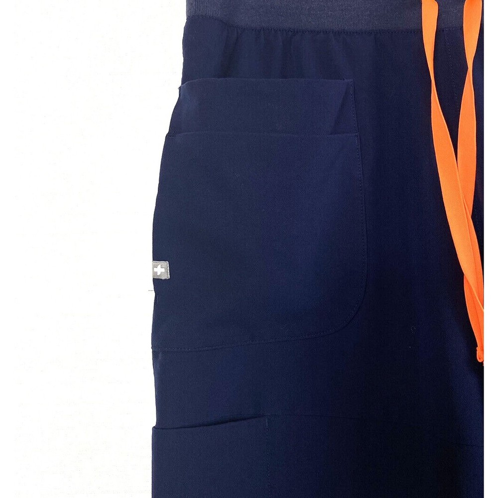 FIGS Scrubs Pants Blue Technical Collection Women's Medium Tall Stretch Comfort - Picture 4 of 13